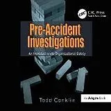 Audio CD (CD/SACD) Pre-Accident Investigations von Conklin Todd