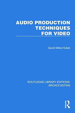 eBook (pdf) Audio Production Techniques for Video de David Miles Huber