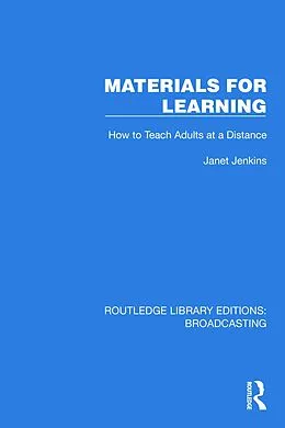 E-Book (pdf) Materials for Learning von Janet Jenkins