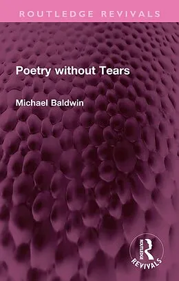 E-Book (epub) Poetry without Tears von Michael Baldwin