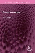 E-Book (epub) Essays in Analysis von Alice Ambrose