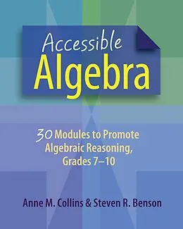 E-Book (pdf) Accessible Algebra von Anne Collins, Steven Benson