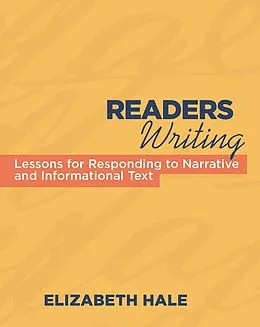 E-Book (pdf) Readers Writing von Elizabeth Hale