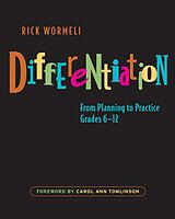 eBook (epub) Differentiation de Rick Wormeli