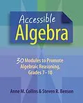E-Book (epub) Accessible Algebra von Anne Collins, Steven Benson