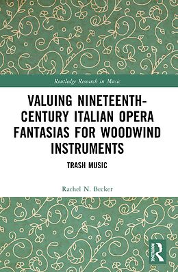 eBook (epub) Valuing Nineteenth-Century Italian Opera Fantasias for Woodwind Instruments de Rachel N. Becker