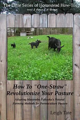 E-Book (epub) How To "One-Straw" Revolutionize Your Pasture: Adapting Masanobu Fukuoka's Natural Farming Methods for Permaculture Pasture (The Little Series of Homestead How-Tos from 5 Acres & A Dream, #13) von Leigh Tate