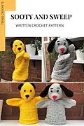 E-Book (epub) Sooty and Sweep - Written Crochet Pattern von Teenie Crochets