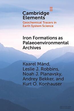 eBook (epub) Iron Formations as Palaeoenvironmental Archives de Kaarel Mand