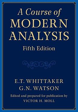 eBook (pdf) Course of Modern Analysis de E. T. Whittaker