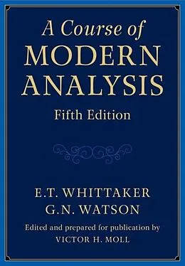 E-Book (pdf) Course of Modern Analysis von E. T. Whittaker
