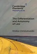 E-Book (epub) Differentiation and Autonomy of Law von Emilios Christodoulidis