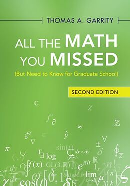 Couverture cartonnée All the Math You Missed de Thomas A. Garrity