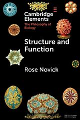 Couverture cartonnée Structure and Function de Rose Novick