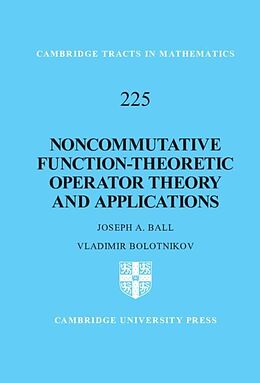 eBook (pdf) Noncommutative Function-Theoretic Operator Theory and Applications de Joseph A. Ball