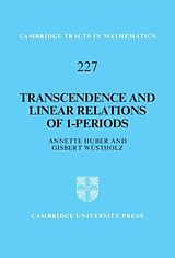 eBook (pdf) Transcendence and Linear Relations of 1-Periods de Annette Huber