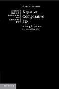 Couverture cartonnée Negative Comparative Law de Pierre Legrand