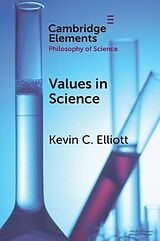 Couverture cartonnée Values in Science de Kevin C. Elliott