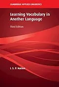 PDF Learning Vocabulary in Another Language von I. S. P. Nation
