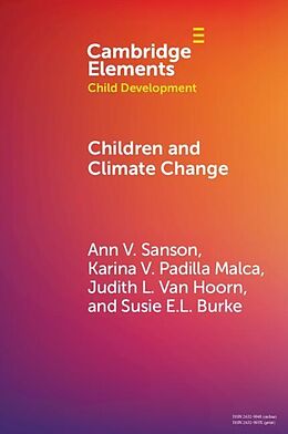 eBook (pdf) Children and Climate Change de Ann V. Sanson