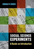 E-Book (epub) Social Science Experiments von Donald P. Green