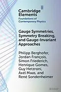E-Book (pdf) Gauge Symmetries, Symmetry Breaking, and Gauge-Invariant Approaches von Philipp Berghofer, Jordan Francois, Simon Friederich
