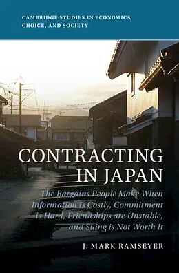 E-Book (pdf) Contracting in Japan von J. Mark Ramseyer