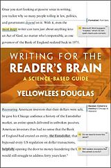 Couverture cartonnée Writing for the Reader's Brain de Yellowlees Douglas