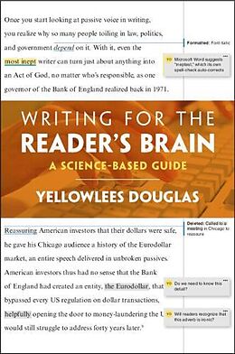 Couverture cartonnée Writing for the Reader's Brain de Yellowlees Douglas