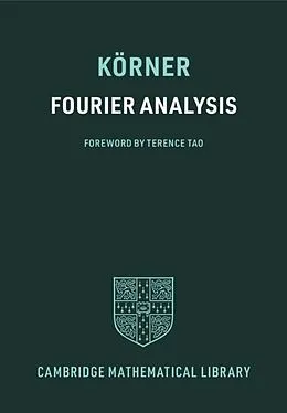 PDF Fourier Analysis von T. W. Korner
