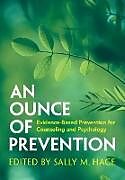 Livre Relié An Ounce of Prevention de Sally M. (Springfield College) Hage