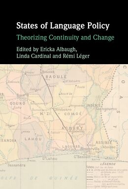 Livre Relié States of Language Policy de Ericka (Bowdoin College, Maine) Cardinal, Albaugh