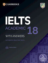 Kartonierter Einband IELTS 18 Academic Student's Book with Answers with Audio with Resource Bank von 