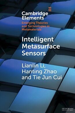 Couverture cartonnée Intelligent Metasurface Sensors de Lianlin Li, Hanting Zhao, Tie Jun Cui