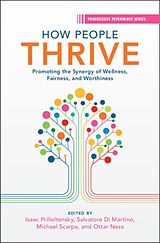 Livre Relié How People Thrive de Isaac (University of Miami) Di Mart Prilleltensky