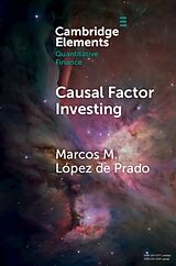 Couverture cartonnée Causal Factor Investing de Marcos M. López de Prado