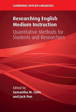 Livre Relié Researching English Medium Instruction de Samantha M. (University of Bath) Pun, Jack Curle