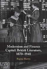 Livre Relié Modernism and Finance Capital de Regina Martin