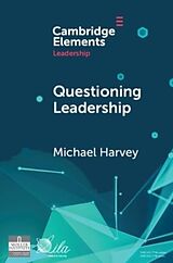Couverture cartonnée Questioning Leadership de Michael Harvey
