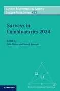 Couverture cartonnée Surveys in Combinatorics 2024 de 