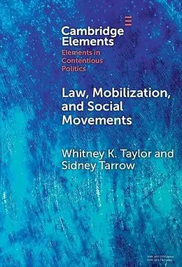 E-Book (epub) Law, Mobilization, and Social Movements von Whitney K. Taylor, Sidney Tarrow