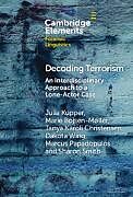 Livre Relié Decoding Terrorism de Julia Kupper, Marie Bojsen-Møller, Tanya Karoli Christensen