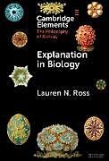 Livre Relié Explanation in Biology de Lauren N. Ross