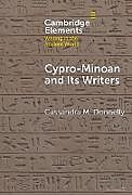 Livre Relié Cypro-Minoan and Its Writers de Cassandra M. Donnelly