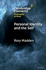 Couverture cartonnée Personal Identity and the Self de Rory Madden