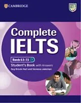 Kartonierter Einband Complete IELTS Bands 6.57.5 Student's Book with Answers von Brook-Hart Guy, Jakeman Vanessa