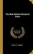 Livre Relié The New-Hebrew School of Poets de H. Brody, K. Albrecht