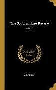 Livre Relié The Southern Law Review; Volume 4 de Anonymous