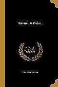 Couverture cartonnée Revue De Paris de Louis Désiré Véron
