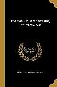 Couverture cartonnée The Data Of Geochemistry, Issues 694-695 de Frank Wigglesworth Clarke